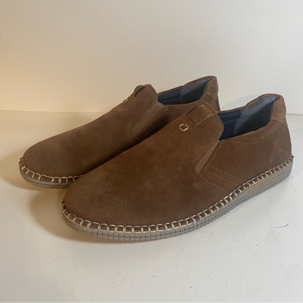 Roan Remi Slip On Brown Suede Shoes
Size 8